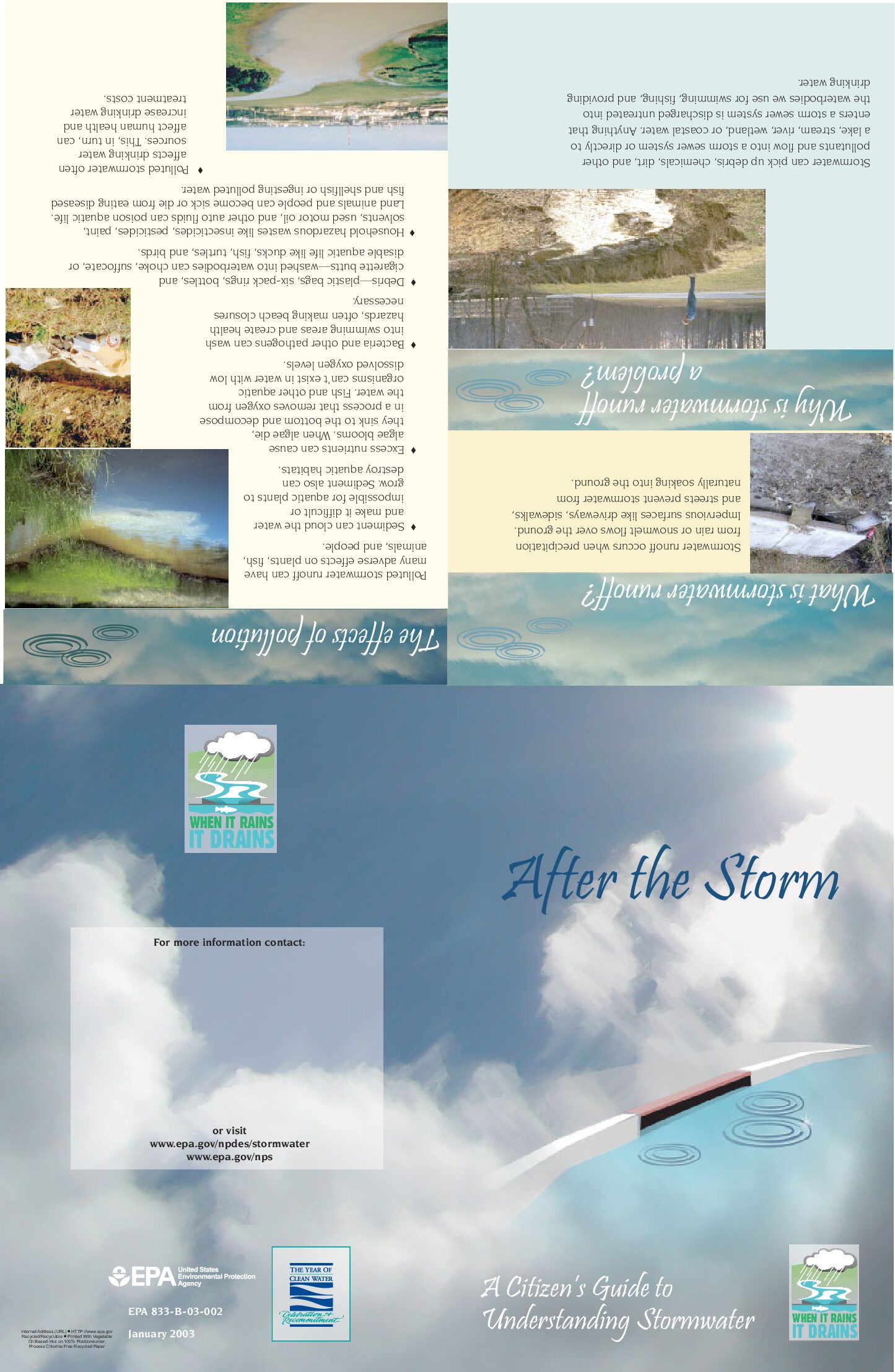 Thumbnail of the first page of 'After the Storm'